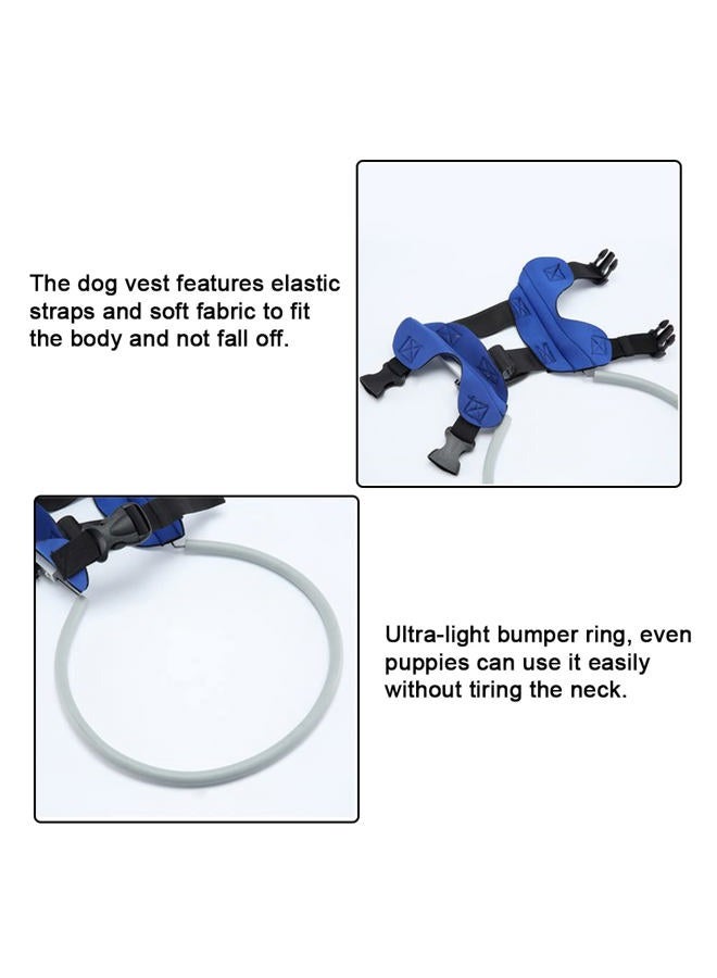 Blind Dog Halo Adjustable Blind Dog Harness for Cats and Dogs with Blindness, Blurred Vision, Sick Eyes Blind Dog Harness Guiding Device Avoid Collision Build Confidence (S) - Image 4