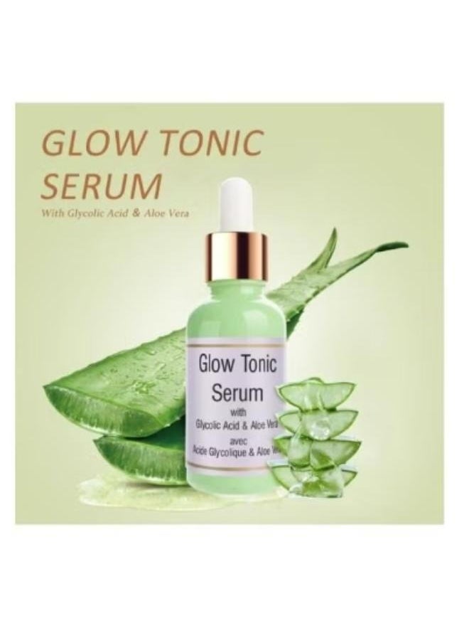 Pei Mei - Glow Tonic Serum with Glycolic Acid and Aloe Vera 30ML - Image 1