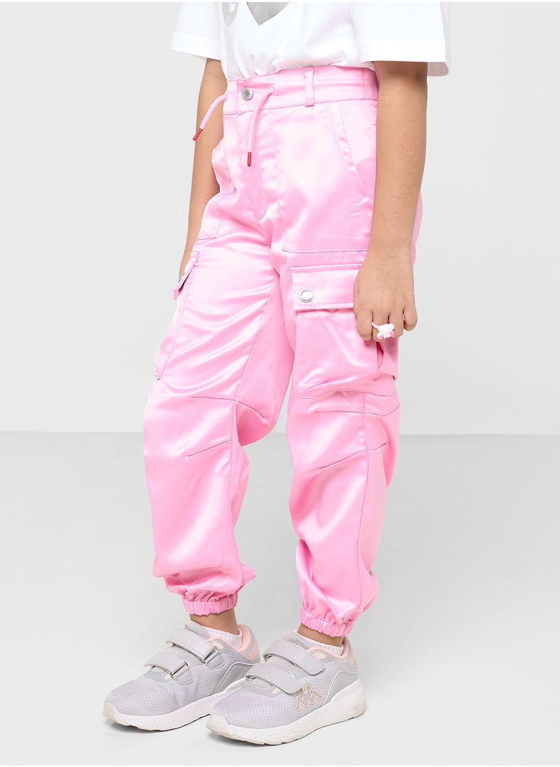 HUGO Kids Essential Cargo Trousers  - Image 1
