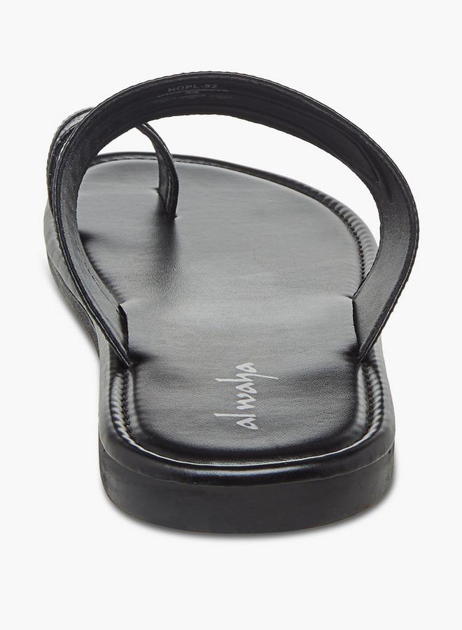 Al Waha Men Toe Loop Detail Arabic Sandals - Image 5