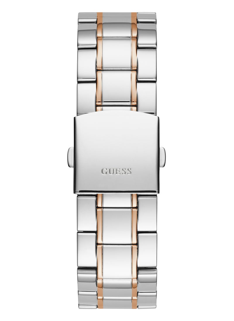 GUESS - Men's Chronograph Round Shape Stainless Steel Wrist Watch W1309G4 - 44 Mm - Image 1
