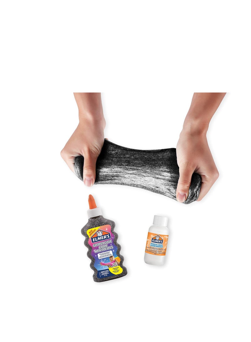 Elmers Elmer's Glitter Glue 6oz Black - Image 4