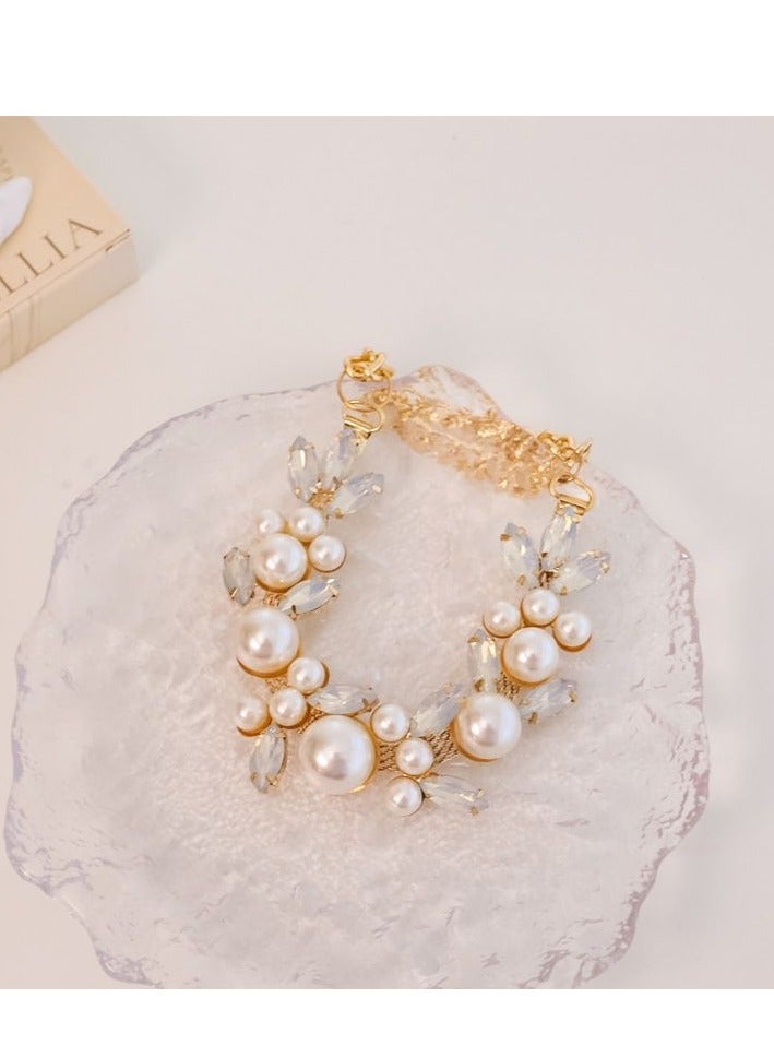 Innoshine White Pet Jewelry Necklace Collar with Crystal Gemstone Fashion Diamond Necklace For Cat and small Dogs Adjustable Pet Collar for Wedding and Party - Image 2