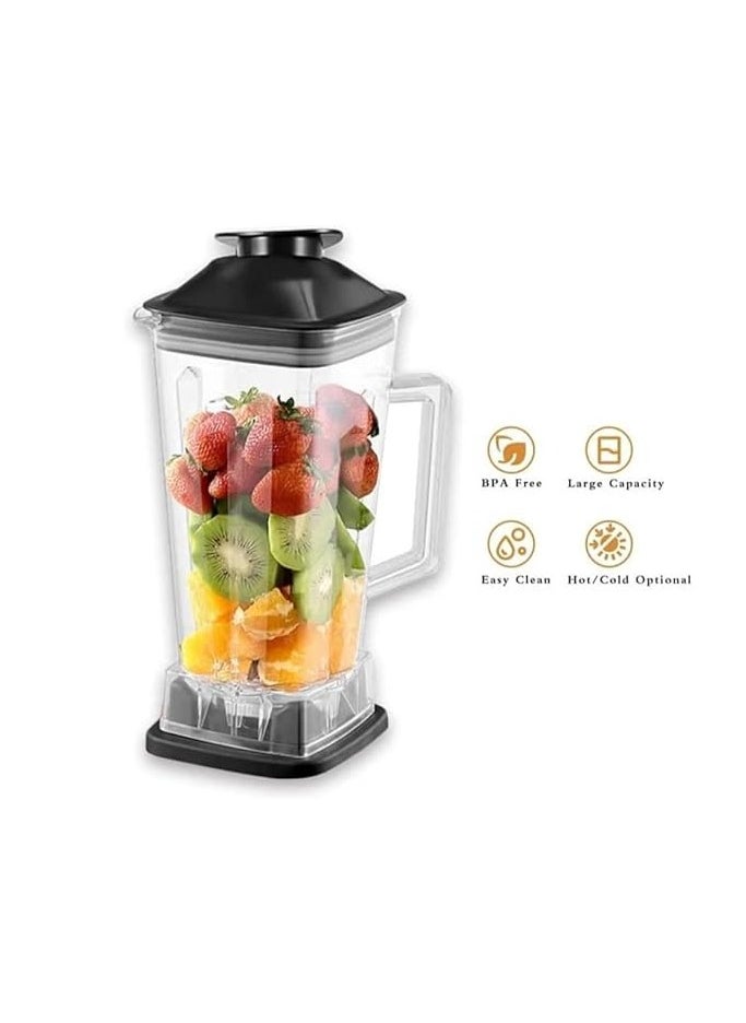 Silver Heavy Duty Blender | Silver Crust Blender Juicer For Precision Blending Food Processing Ice Smoothies Crusher Blander Blender Mixer Juicer With Powerful Motor  - Image 5