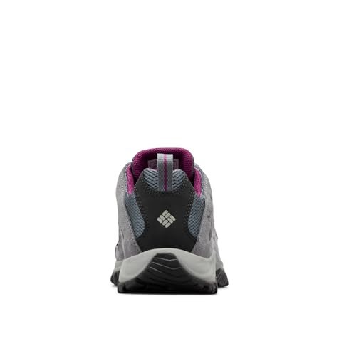 Columbia Womens Crestwood Waterproof, Graphite/Wild Iris, 7.5 - Image 4