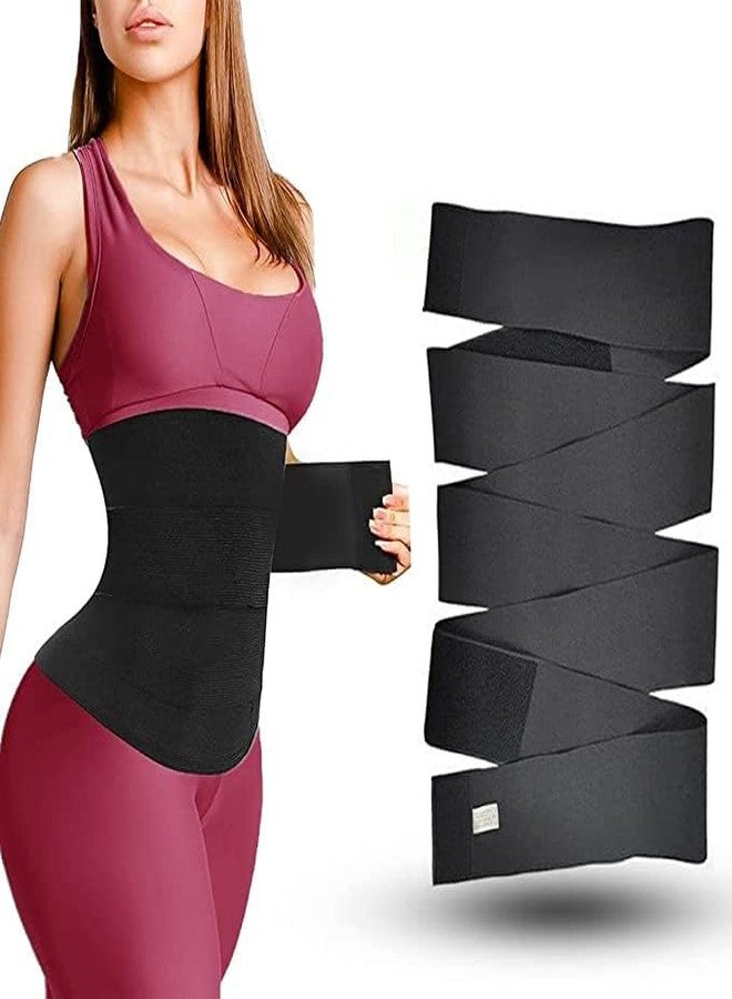 WROXTY Slim Belt for Women Belly Fat Elastic Waist Shaper for Weight and Flat Belly Tummy Reduction Belt for After Delivery Slimming Tummy Fat Waist Shape Wear and HIPS Trainer Slim Stomach (4 Meter) - Image 1