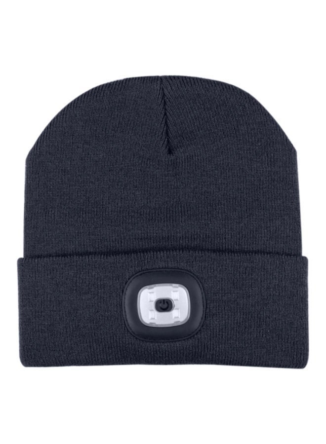 NIBEMINENT Built-In LED Acrylic Beanie Cap One Size  - Image 1