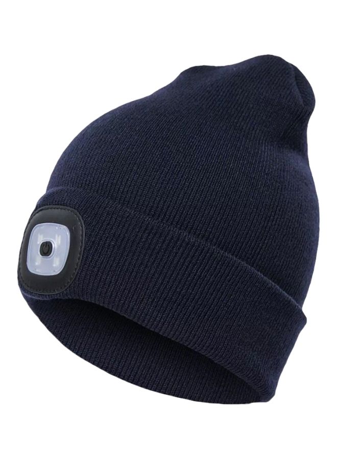 NIBEMINENT Built-In LED Acrylic Beanie Cap One Size  - Image 2