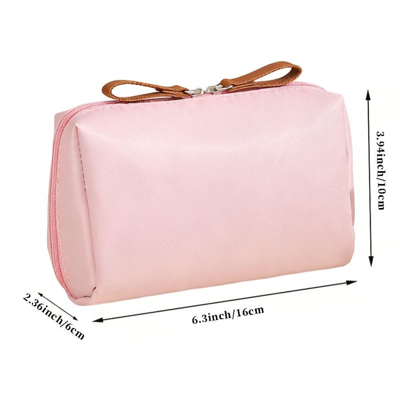Floral Alphabet Makeup Bag With 26 Letters Travel Toiletry Gift For Mom in M - Image 4