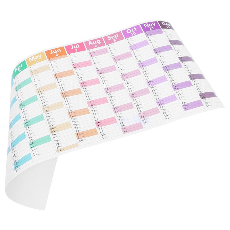 2025 Large Wall Calendar Monthly Planner Vertical Hanging Schedule For Office School Home - Image 2