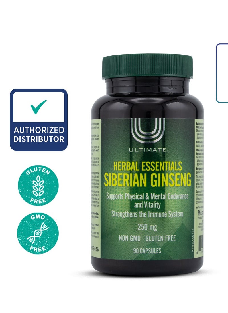 Ultramin Siberian Ginseng 250mg 90's caps  - Image 2