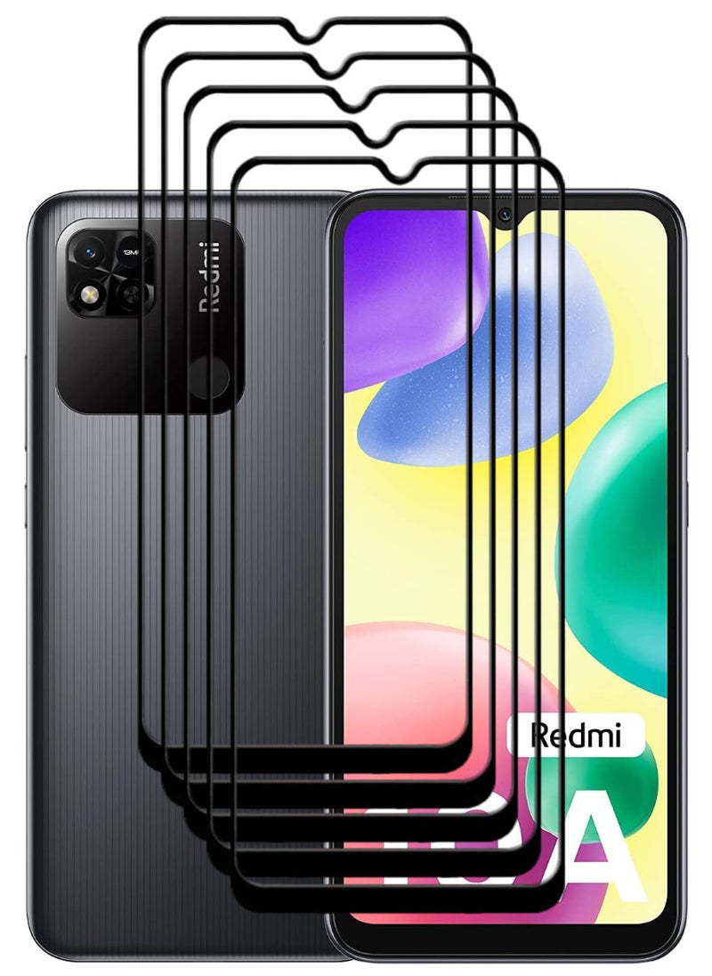 ACLIX 5 Pieces Antistatic ESD Dustproof Premium Quality High Definition Tempered Glass Screen Protector Designed For Xiaomi Redmi 10A - Image 1