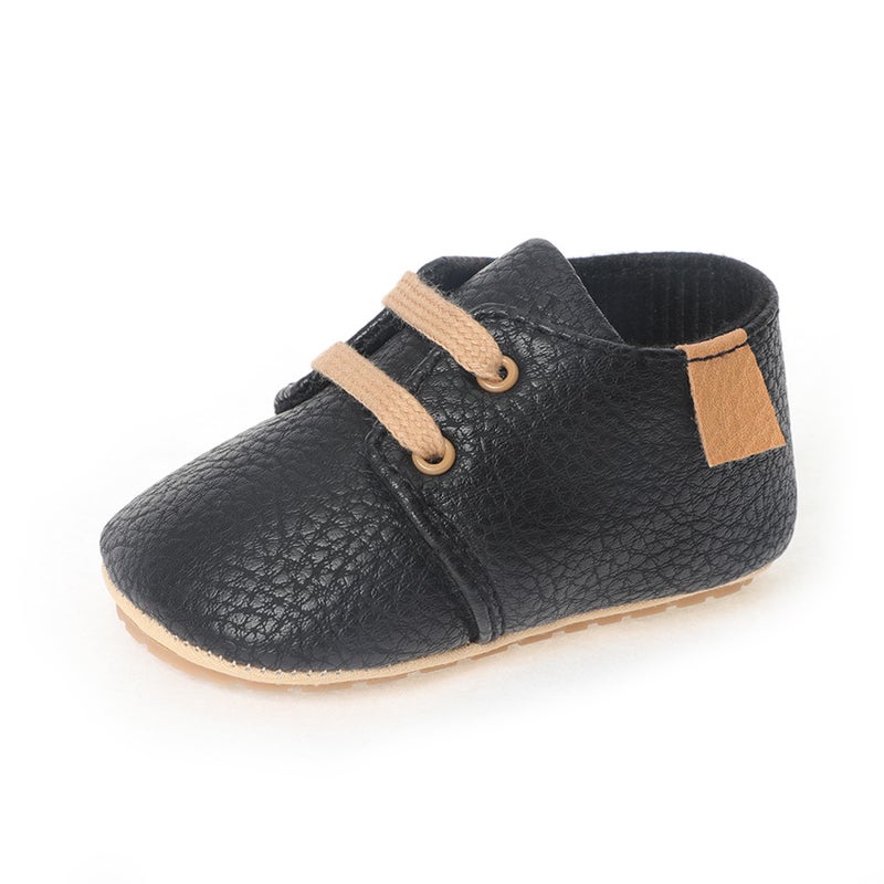 Spring Autumn Hot-Sale Baby Toddler Shoes Black 