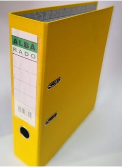 Alba Rado PVC BOX FILE 24-PIECE YELLOW 8CM  - Image 3