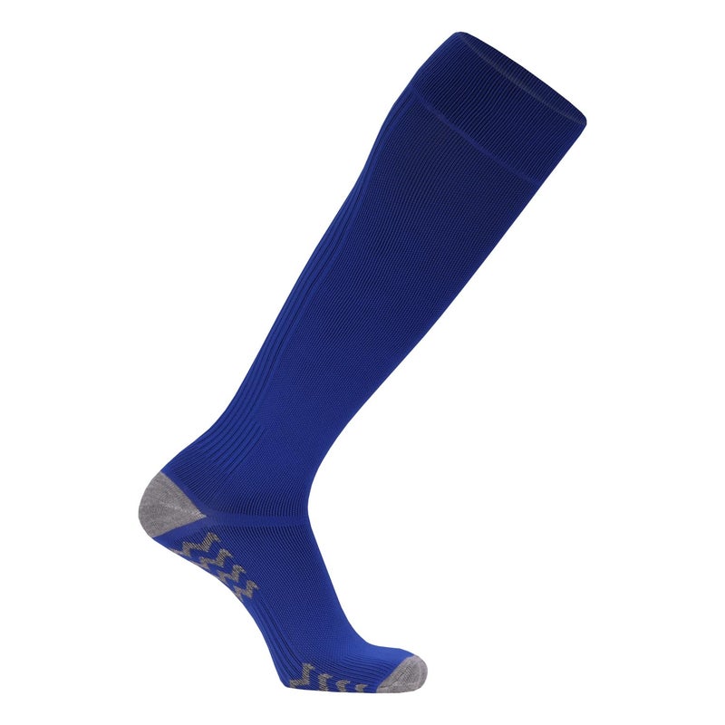USOXO Football Socks I Knee Length Stockings I Odour Free, Superior Grip & Cushioned Base I Combed Cotton Striped Design Anti Slip Blister Protection I for Men & Women - Image 2