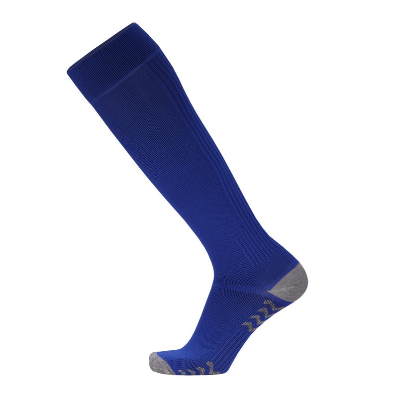 USOXO Football Socks I Knee Length Stockings I Odour Free, Superior Grip & Cushioned Base I Combed Cotton Striped Design Anti Slip Blister Protection I for Men & Women - Image 3