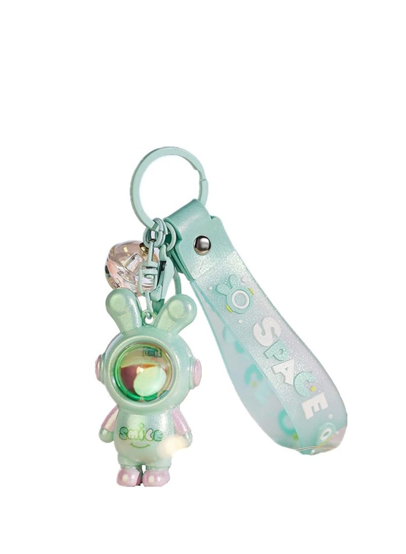 Astronaut Keychain with Sunset Light Cute Kawaii Anime Cool Keychains for Backpacks Space Keychains for Women Men - Image 1