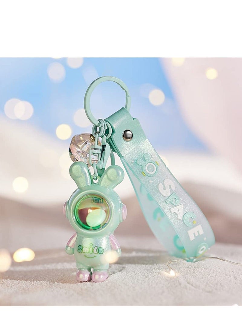 Astronaut Keychain with Sunset Light Cute Kawaii Anime Cool Keychains for Backpacks Space Keychains for Women Men - Image 2