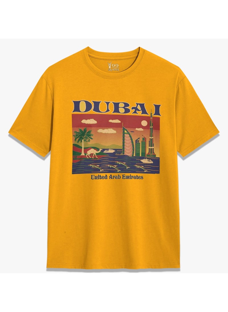 Yoo Street Yoo Street Dubai T-Shirts – Pack of 4 – Iconic City Style with Desert Glam  - Image 4