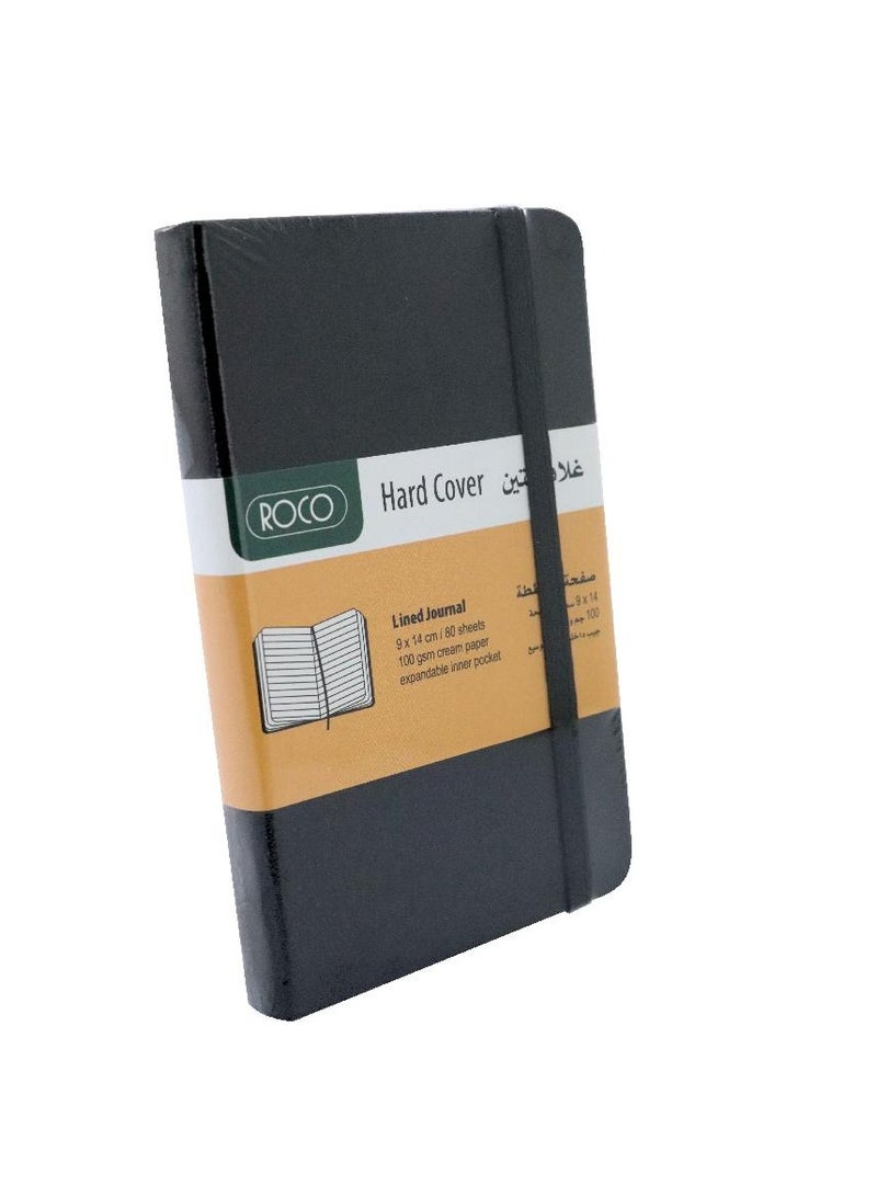 ROCO Notebook Embossed Elastic Band9 X 14 cm160 Pages - Image 1