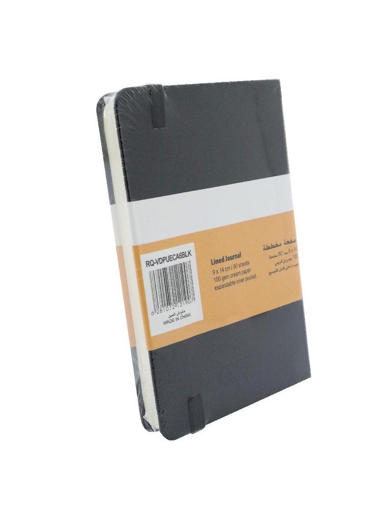 ROCO Notebook Embossed Elastic Band9 X 14 cm160 Pages - Image 2