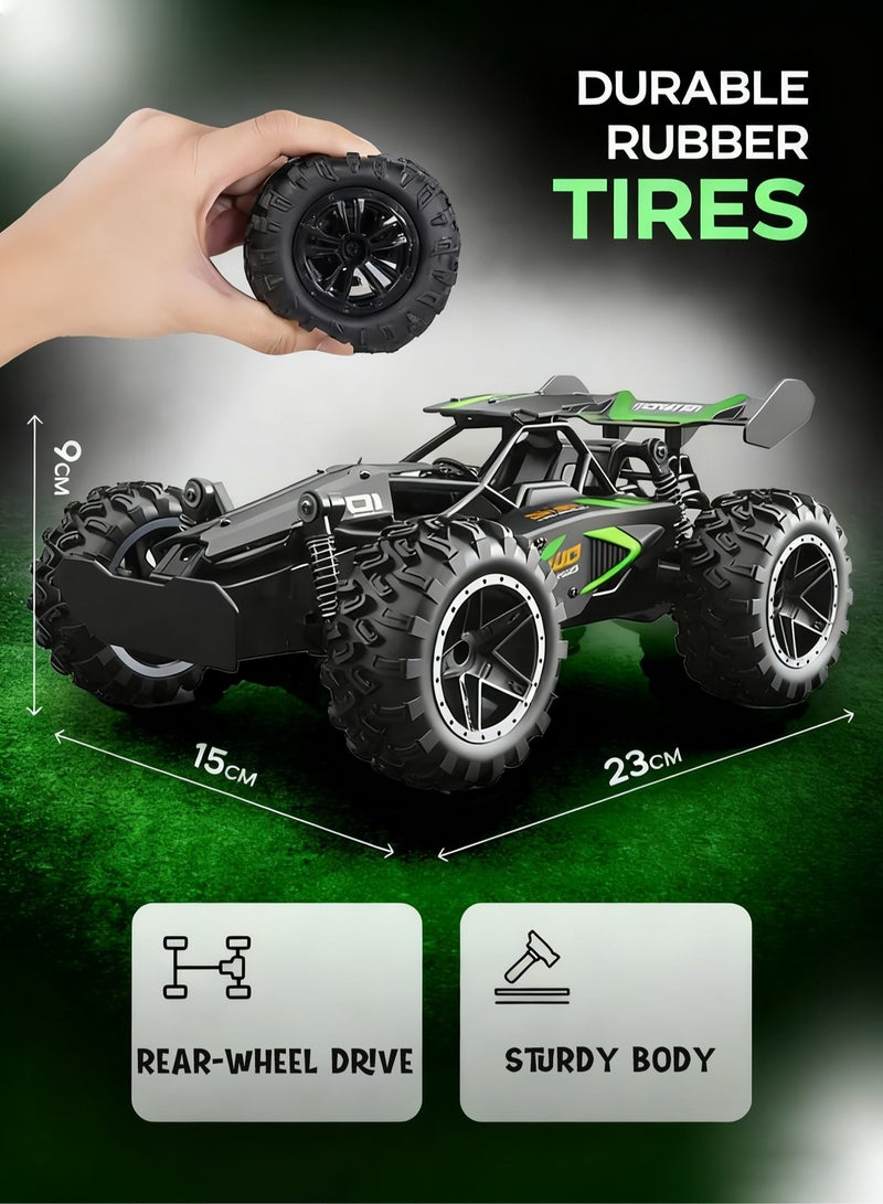 Mi VAZA Remote Control Race Car - 1:18 RC Drift Car - High Speed Vehicle Toy - 2WD, 2.4Ghz, 15KM/H , Rechargeable Battery, Suitable for Various Terrains - Kids Gifts - Image 4