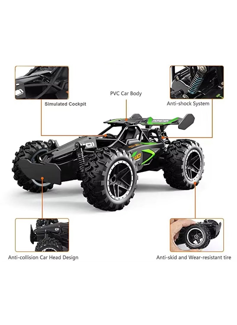 Mi VAZA - Remote Control Race Car - 1:18 RC Drift Car - High Speed Vehicle Toy - 2WD, 2.4Ghz, 15KM/H , Rechargeable Battery, Suitable for Various Terrains - Kids Gifts - Image 1