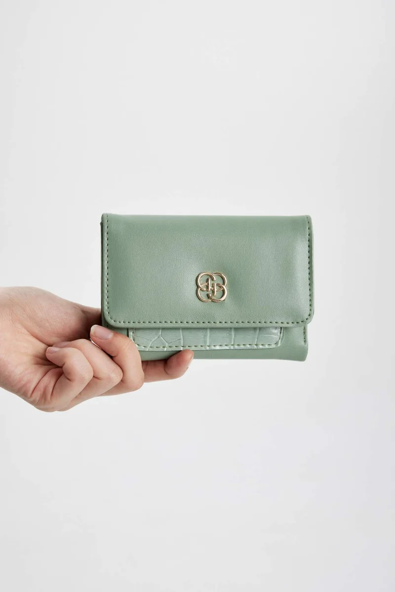ديفاكتو Woman Faux Leather Wallets