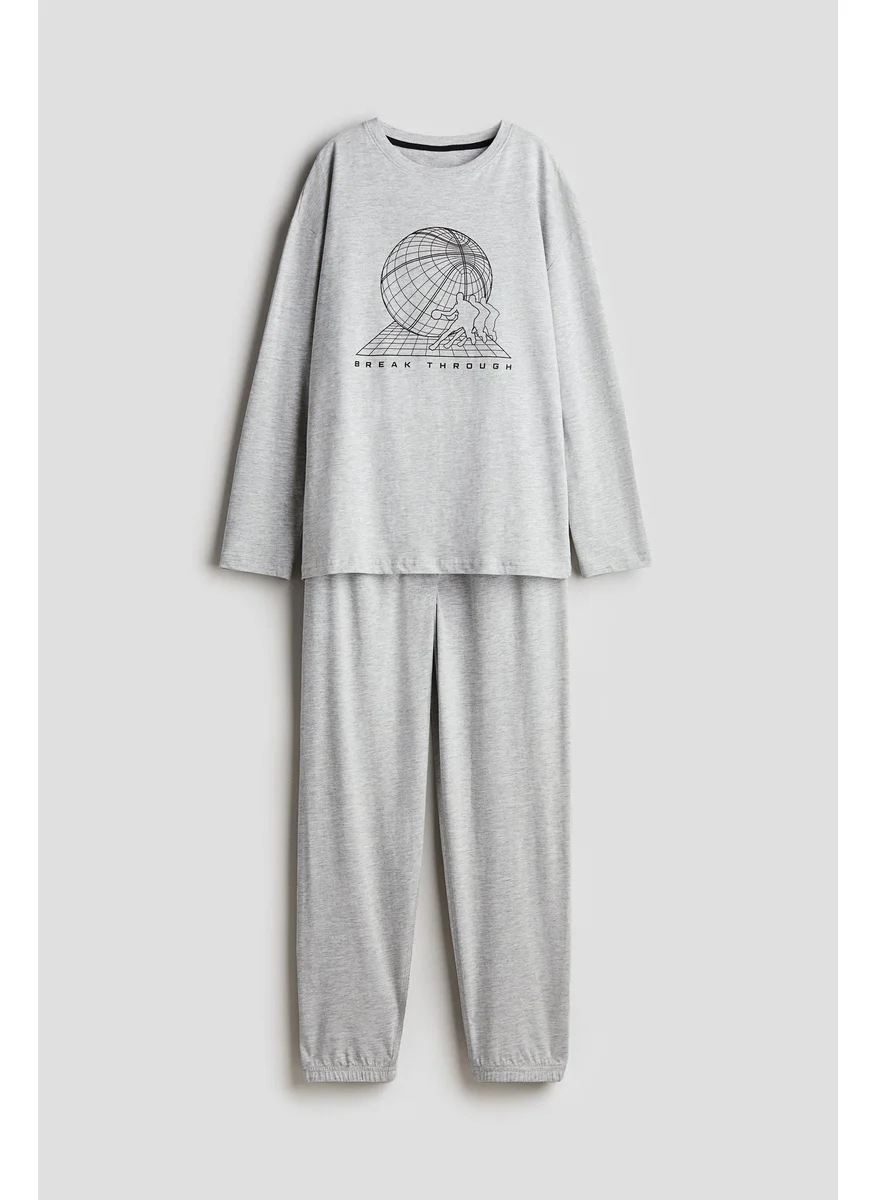 اتش اند ام Cotton Jersey Pyjamas