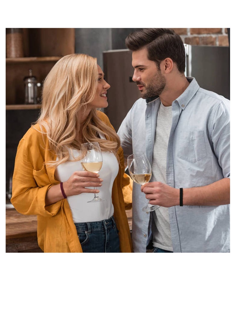 Nautical Braided Rope Bracelets Set, 6 Pcs Adjustable Braided Cord Bracelet, Men Women Braided Bracelets, Handmade Navy Marine String Bracelet - Image 3