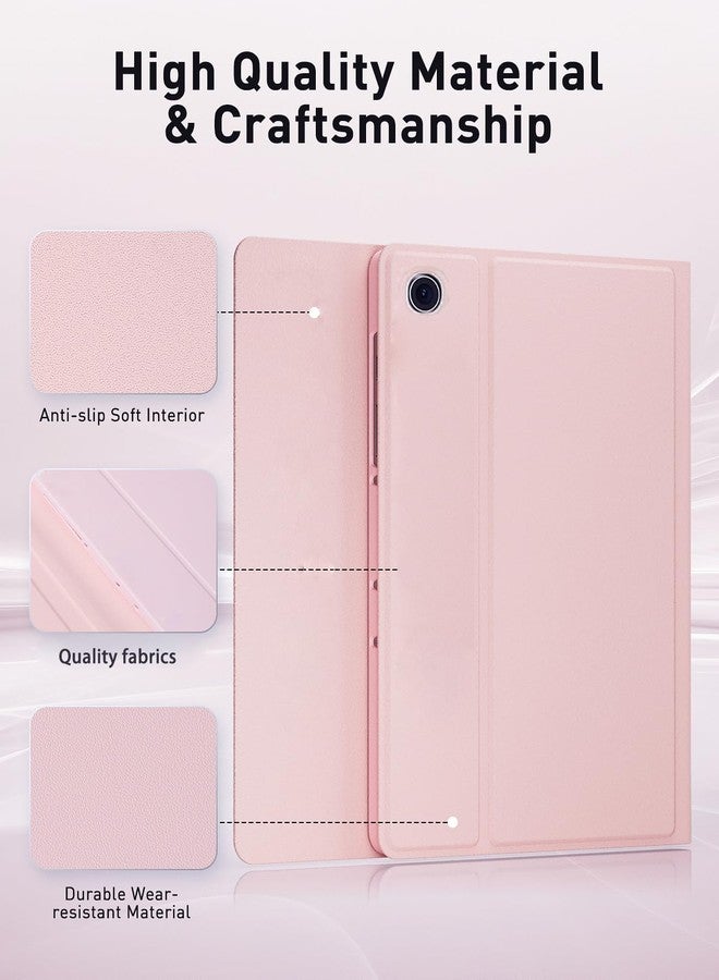 TUNKARMOR Case Keyboard for Samsung Galaxy Tab A9 Plus / A9+ 11inch 2023 - Mouse and Detachable Magnetic Keyboard, Slim Case with S Pen Holder, Auto Sleep/Wake (Pink) - Image 5