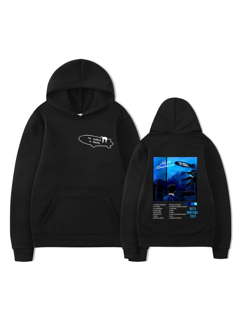 Generic - Nata Montana Hoodie Men Women Couples Sweatshirts Pullover Shirt Hooded Sweater - Image 1
