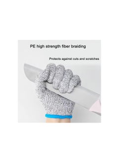 Generic 2pcs Premium Cut Resistant Gloves with Level 5 Protection, Ambidextrous, Machine Washable, Lightweight Protective Gloves  - Image 5