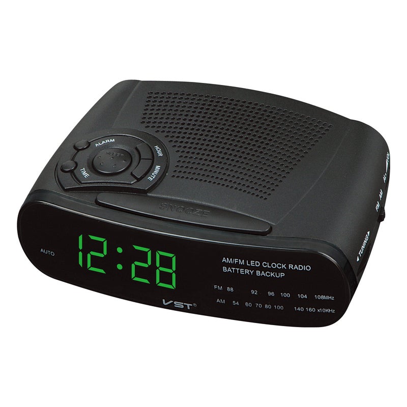 Clock Controlled Radio Alarm Clock With Am And Fm Channels Radio Led Alarm Clock With Snooze Function Led Clock - Image 1