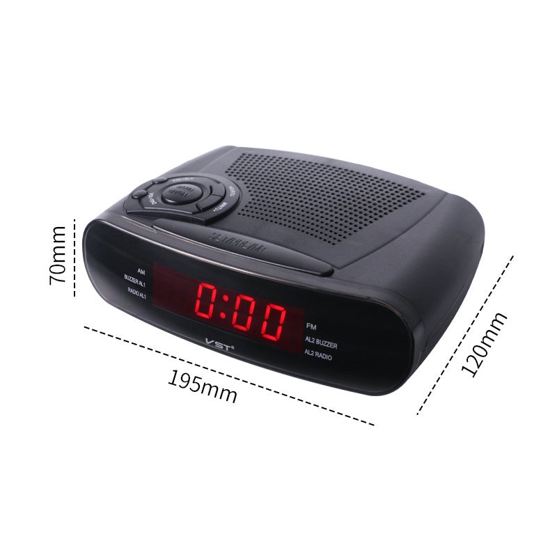 Clock Controlled Radio Alarm Clock With Am And Fm Channels Radio Led Alarm Clock With Snooze Function Led Clock - Image 4