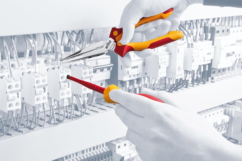 Wiha مجموعة مفكات التحكم في عزم الدوران المعزولة Wiha 28792 مجموعة شفرات SlimLine 16 قطعة 1862 inlb شق Phillips Torx مربع 1000V VDE - Image 3