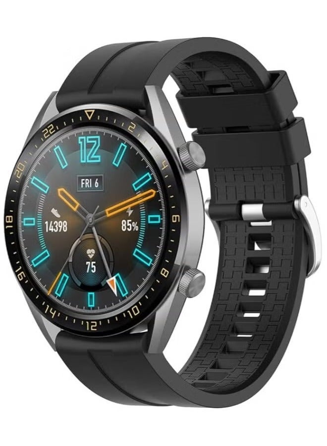 3-Pack Silicone Band for Huawei Watch Watch 4 pro/GT 4 3 2 Pro/GT 2e/GT 4 46mm/GT2 46mm/GT Active/Replacement Straps Silicone Bands Bracelet Watch band Accessory Band for Huawei Watch 4pro/3pro/GTR 4 - Image 4