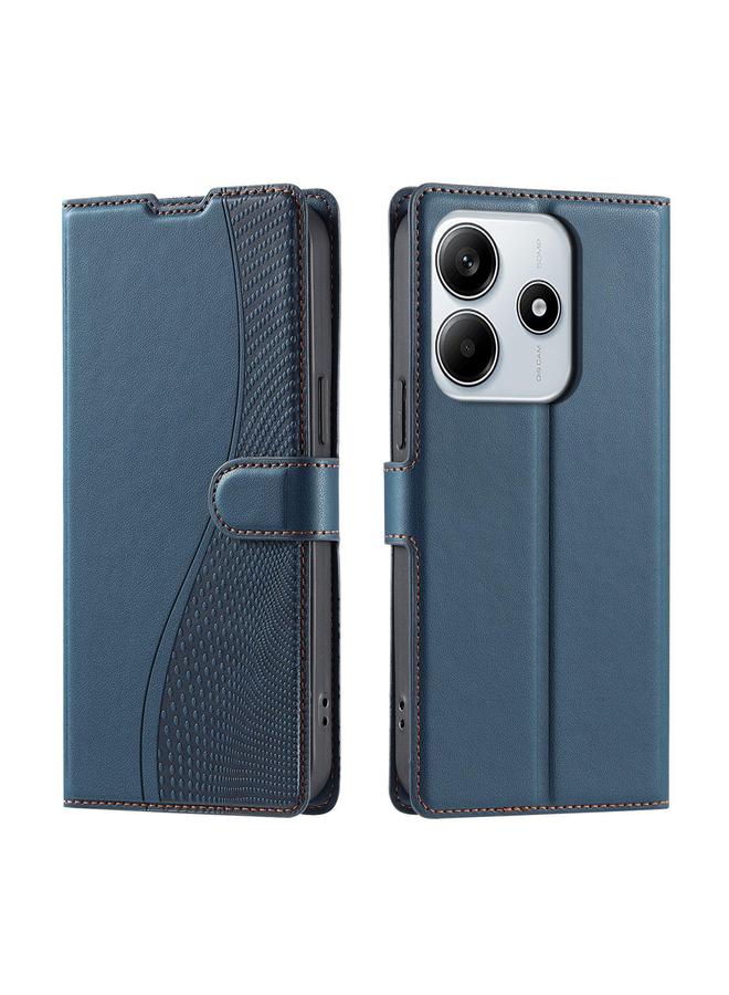 اس-توب جراب هاتف Redmi Note 14 5G Voltage جراب هاتف جلدي رفيع للغاية منقط - Image 1