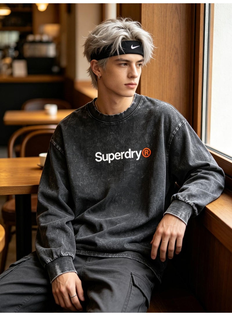 Superdry Men's and women's T-shirt with long sleeves - Image 3