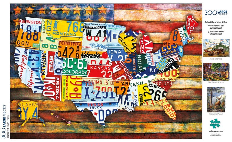 Buffalo Games - Road Trip USA - 300 Large Piece Jigsaw Puzzle, 21-1/4inx15in - Image 4