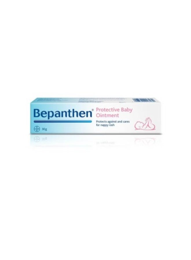 BAYER Bepanthen Protective Baby Ointment / Baby Diaper Cream - 30gm - Image 2