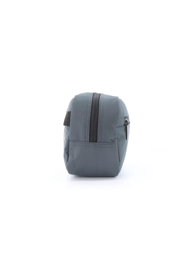 NATIONAL GEOGRAPHIC  National Geographic Mutation Toiletry Bag Grey, Travel Pouch, Everyday Kit, Portable Organizer Sustainable Bag for Men and Women, School Travel College  | Best Price UAE