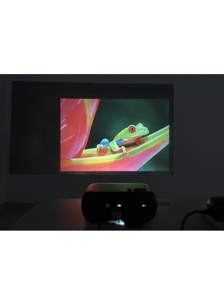 AROAQ Mini A10 Portable Projector for Mobile Phone Screen Sharing Home and Outdoor Use Supports 1080p High-Definition Display  - Image 3