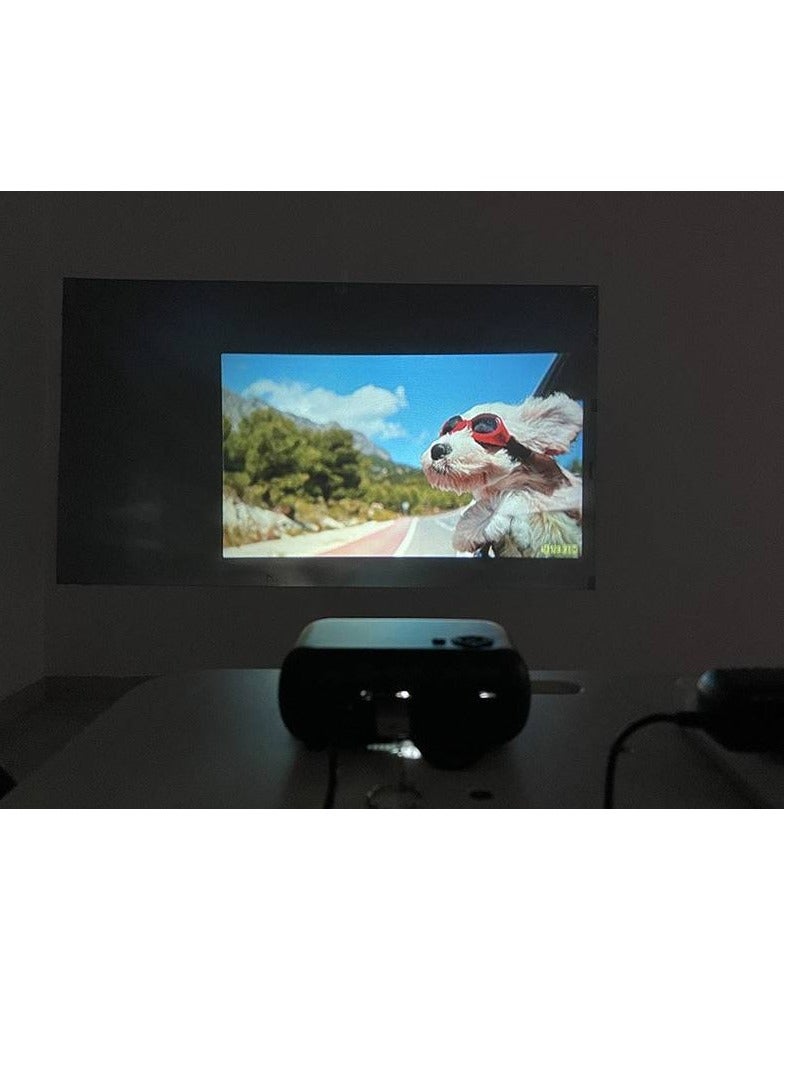 AROAQ Mini A10 Portable Projector for Mobile Phone Screen Sharing Home and Outdoor Use Supports 1080p High-Definition Display  - Image 4