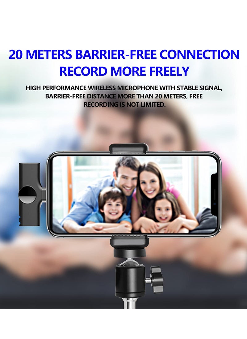 Generic Type-C Wireless Lavalier Microphone for Recording, YouTube, Facebook Live, Vlog - Noise Cancelling Wireless Mic for Android, iPhone, Tablet, PC (No App/Bluetooth Needed)  - Image 5