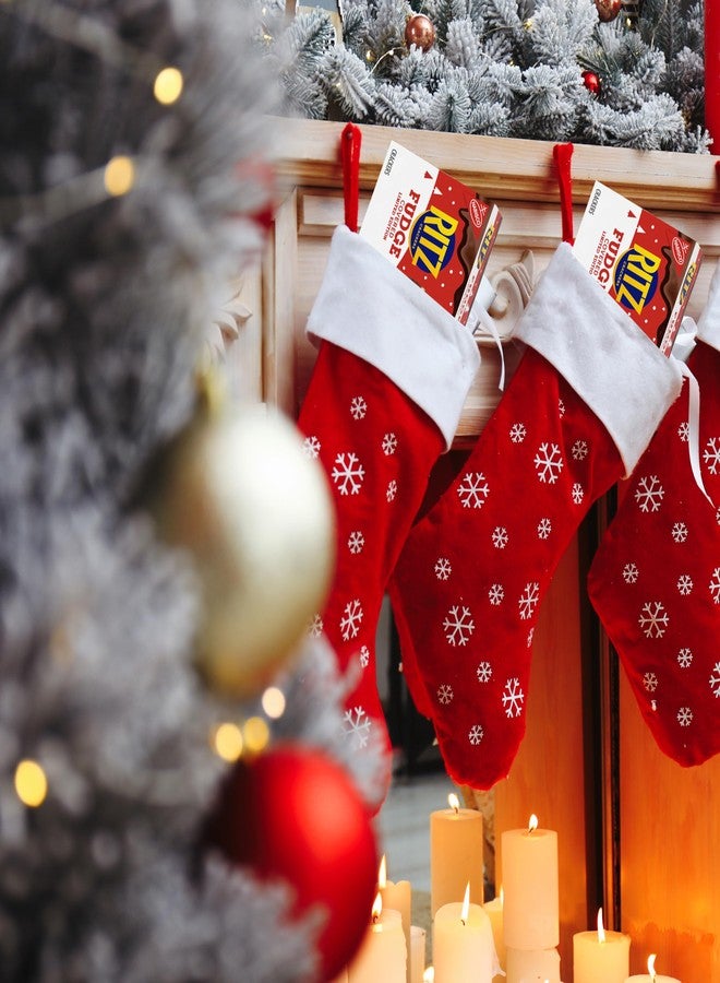 RITZ Fudge Covered Holiday Crackers, Party Snacks, Limited Edition, 7.8 oz - Image 4