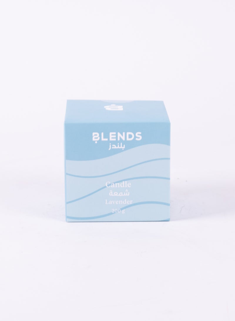 بلندز شمعة معطرة برائحة اللافندر 200 غرام من بلندز - Image 4