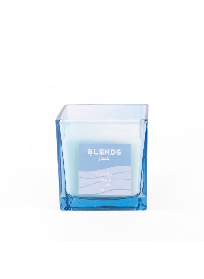 Blends Jar Candle Lavender 200 Gram - Image 1
