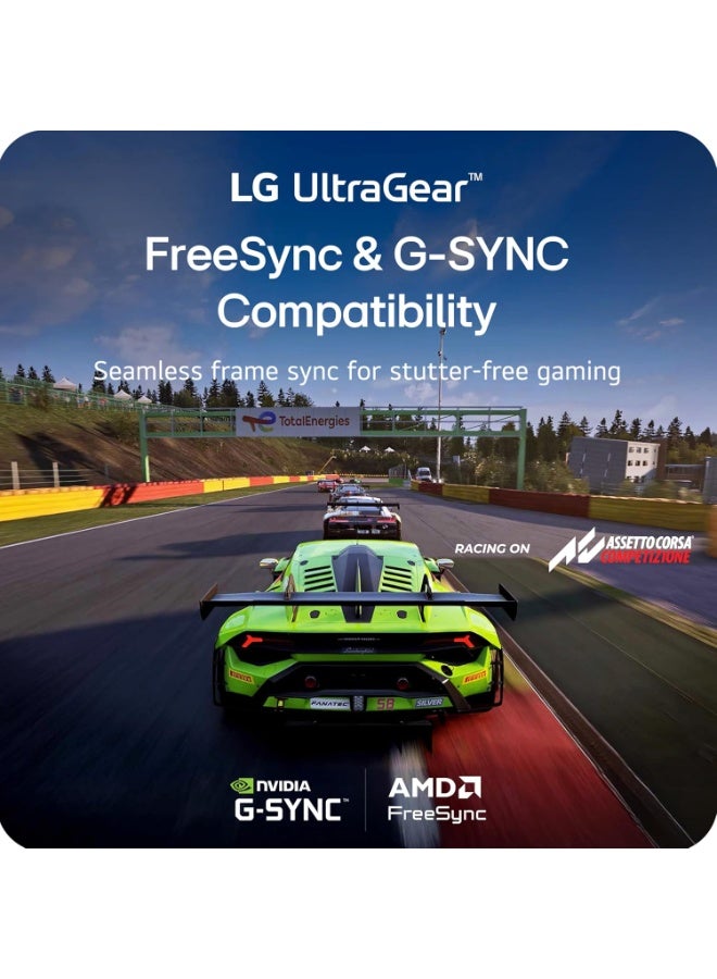 LG 24 inch Ultragear FHD (1920 x 1080) IPS Gaming Monitor, 144Hz (O/C), 1ms MBR, NVIDIA G-Sync Compatible, AMD FreeSync, HDR10, HDMI, DisplayPort, Slim Stand, 24G411A-B black - Image 5