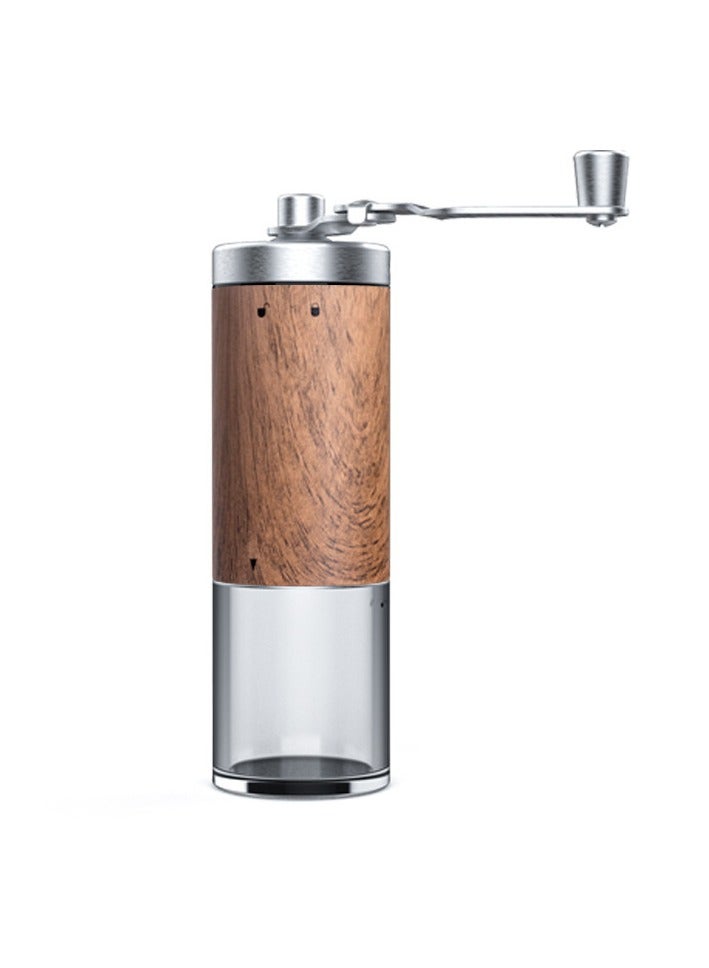 ايكي ايك مطحنة القهوة اليدوية، مطحنة حبوب القهوة المحمولة، مطحنة حبوب القهوة الخزف، مطحنة القهوة القابلة للتعديل بالسمك، سعة حبوب القهوة 25 غرام للمنزل/المكتب/السفر/التخييم/المطبخ/هدية - Image 1